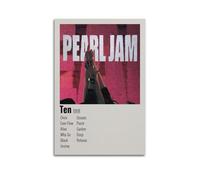 Ten - Pearl Jam Poster Wall Art Vintage Art Cover Room Decor Aesthetic Bedroom Posters For Bedroom 08x12inch(20x30cm) Unframe-style