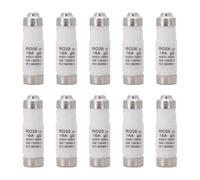 Ten Piece Pack of RO26 D01 Spiral Fuses Perfectly Engineered for Reliable Circuit Interrupting Capacity up to the Rating of50kA