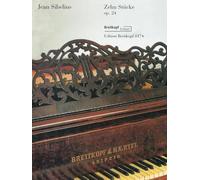 Ten Pieces, op.24 - Urtext based on the Complete Edition ""Jean Sibelius Works"" (JSW) - piano - (EB 8174)