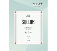 Ten Pieces, op.24 - Urtext based on the Complete Edition ""Jean Sibelius Works"" (JSW) - piano - (EB 8174)