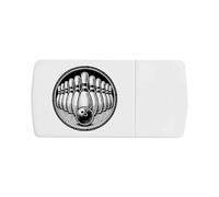 'Ten Pin Bowling' Pill Box with Tablet Splitter (PI00033845)