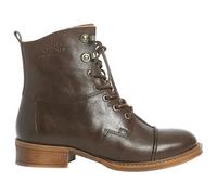 Ten Points - Women's Pandora Lace Boots - Casual boots size 3-3,5, brown