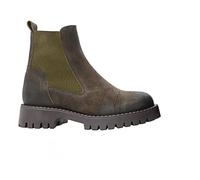 Ten Points - Women's Penny Chelsea Suede Boots - Casual boots size 4,5-5, grey