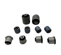 Ten Set Upper Lower Control Arm Bushings 31106778015 31126851693 Compatible With X5 X6 E70 E71 E72 Front Rear Suspension