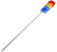 Ten Star Feather Duster with Extendable Handle | Multicolour Head, Extendable Handle