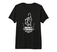 Ten Thousand Casts for The Premier Musky Fishing Angler Premium T-Shirt