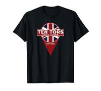 Ten Tors Challenge British Flag Icon T-Shirt