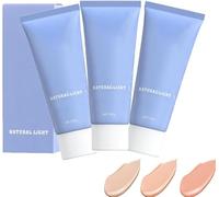 Ten Twenty Liquid Foundation, Full Coverage Matte Liquid Foundation, Oil Control 24h Long Lasting Concealer, Waterproof Sweatproof Color Changing Makeup for All Skin Types (Mixed-3Pcs)