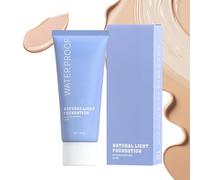 Ten Twenty Liquid Foundation,Full Coverage Matte Liquid Foundation Oil Control, Oil Control 24h Long Lasting Concealer,Moisturizing and Lightweight Nude Makeup Cream for All Skin Types (Ivory)