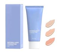 Ten Twenty Liquid Foundation, Ten Twenty Full Coverage Waterproof Liquid Foundation, Oil Control Long Lasting Concealer, Moisturizing and Lightweight Nude Makeup Cream for All Skin Types (mixed 3pcs)