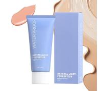 Ten Twenty Liquid Foundation, Ten Twenty Full Coverage Waterproof Liquid Foundation, Oil Control Long Lasting Concealer, Moisturizing and Lightweight Nude Makeup Cream for All Skin Types (03)