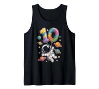 Ten Year Old Astronaut Space Explorer Design Tank Top