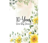 Ten-Year Same Day Journal: 10 Year Journal, Daily Journal, Memory Journal, One Line a Day (Almost A5)