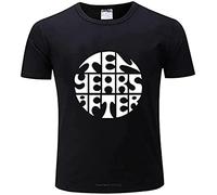 Ten Years After English Legend Men's T-Shirt Men Black Casual Tees XL