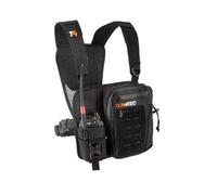 Ten4Tec Single Radio Harness for Outdoor Technicians, Wildland Firefighters, Search & Rescue, & Riggers