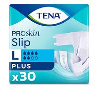 TENA,30 Count (Pack of 1) ProSkin Incontinence Slip Plus, Large, 30 Count