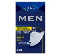 TENA 50600 Men Guards, Moderate (Pack of 20) White