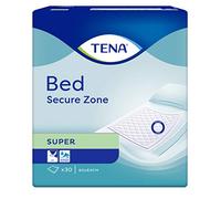 TENA Bed Super Secure Zone Pads - 60x60cm - 30 Pack