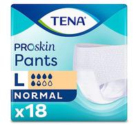 TENA Pants Normal Adult Pull Up Incontinence Pants Size Large 1 Pack of 18