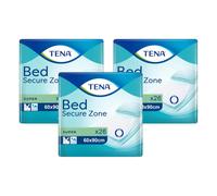 TENA Bed Incontinence Bed Pads Secure Zone Super 60x90 26 Pack