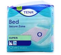 Tena Bed Secure Zone Super Sheets 30 Pack