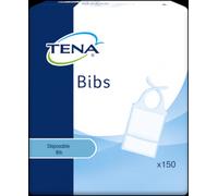 Tena Bibs Disposable Bib 150 Units M/L