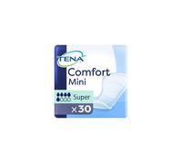 TENA Comfort Mini Super 800ml - 30 Pack Incontinence Protection with Adhesive Strips