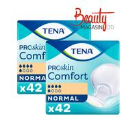 TENA Comfort Normal - 2 Packs of 42 - 84 Incontinence Pads - 1250ml Absorbancy