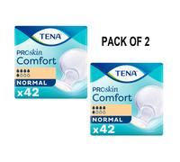 TENA Comfort Normal - 2 Packs of 42 - 84 Incontinence Pads