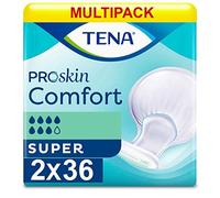 Tena Comfort Super Incontinence Pads - 2 Packs of 36