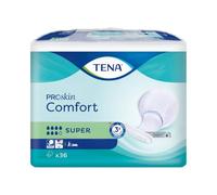TENA Comfort Super Pads - Pack of 36, White