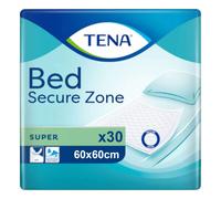TENA D418005 Bed Super Pad, 60cm x 60cm, Pack of 30