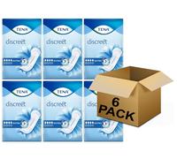 Tena Discreet Extra Incontinence Pads 10 - Pack 6