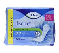 TENA Discreet Extra Pads+ - 3x Packs of 20 ( 60 Towels )