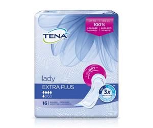 TENA Discreet Lady Extra Plus InstaDry - 6 Packs of 16