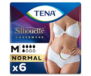 Tena Discreet Medium Lady Pants, 6 each