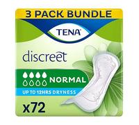 Tena Discreet Normal Incontinence Pads 72pk