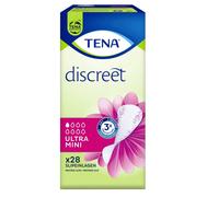 Tena Discreet Panty Liners 1x 28 Piece Incontinence Ultra Mini 3 Fold Protection