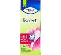 Tena Discreet Ultra Mini Plus Liners 24 Pack