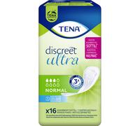 Tena Discreet Ultra Normal Incontinence Pads 16 Count