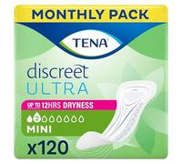 Tena Discreet Ultra Pad Mini Incontinence Pads for Women 6x20p