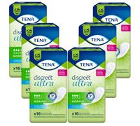 Tena Discreet Ultra Panty Liners 6x16 Piece Incontinence Normal 3 Fold 12h Case