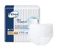 TENA Dry Comfort Underwear Extra Large Unisex 56 Count Size XL Incontinence Protector