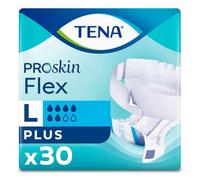 Tena - Tena Proskin Flex Plus (Size L) Incontinence Pad - 30 Pieces