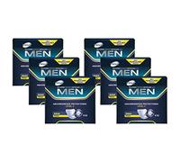 TENA for Men Level 2 - Insoles for Men with Light to Medium - Bladder Control Formula - Pack of 6 x Pack of 10)