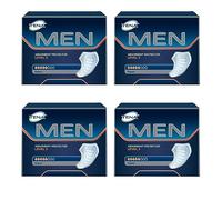 TENA for Men Level 3 Guard for Men, Super Absorbency Incontinence Protector (4 Pack of 64 Count)