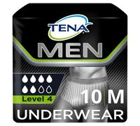 TENA for Men Premium Fit Level 4 - S/M Pack of 10