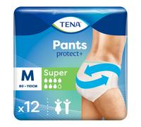 TENA Incontinence Pants Protect+ Super Medium 12 Pack