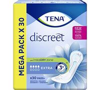 TENA Incontinence Towels, Extra Women's Protector, Mega Pack of 30