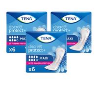 TENA Lady Discreet Maxi incontinence Pads 6 Pack pack